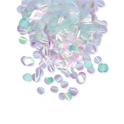 CORIANDOLI TONDI 2CM IRIDESCENTI 50GR