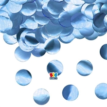 CORIANDOLI IN FOIL 2 CM CELESTE 5 GR