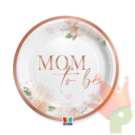 PIATTI MOM TO BE 24 CM 6 PZ