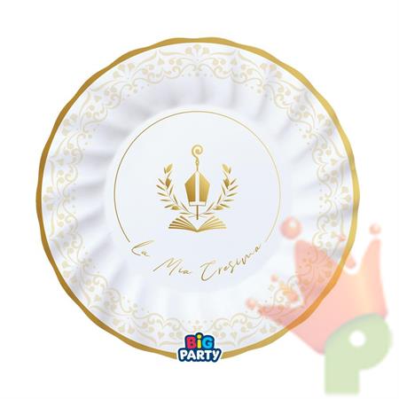 PIATTI CRESIMA ELEGANT 6 PZ 25 CM