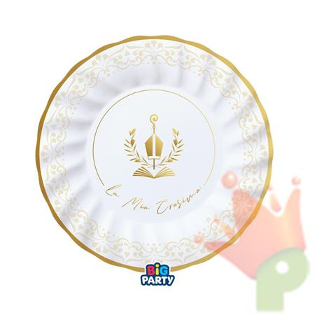 PIATTI CRESIMA ELEGANT 6 PZ 20 CM