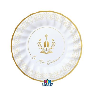 PIATTI CRESIMA ELEGANT 6 PZ 20 CM