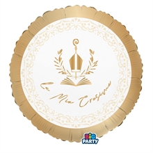 PALLONCINO MYLAR CRESIMA ELEGANT 45 CM