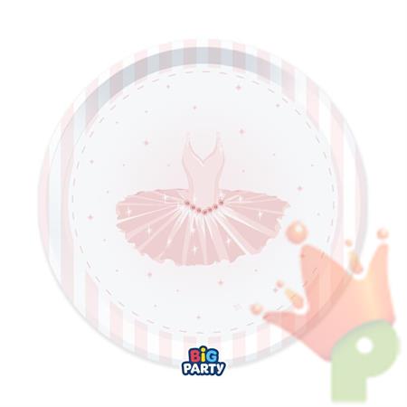 PIATTI TEMA BALLERINA 6 PZ 22 CM