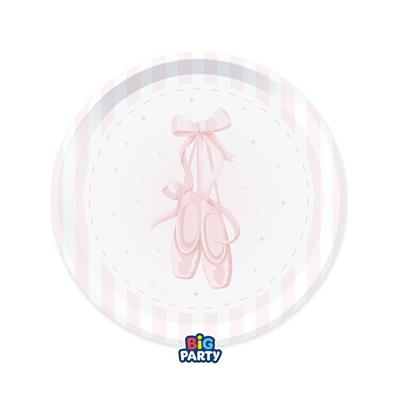 PIATTI TEMA BALLERINA 6 PZ 18 CM