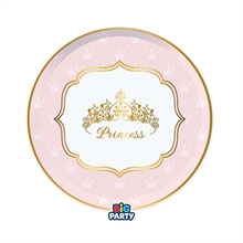 PIATTI PRINCIPESSA ROSA 6 PZ 18 CM
