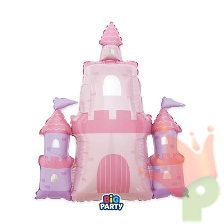 PALLONCINO MYLAR CASTELLO PRINCIPESSA 75X79 CM