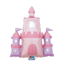PALLONCINO MYLAR CASTELLO PRINCIPESSA 75X79 CM