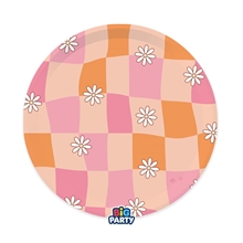 PIATTI HIPPIE GROOVY PARTY 22 CM 6 PZ