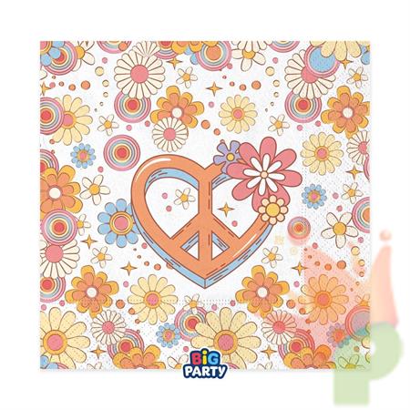 TOVAGLIOLI HIPPIE GROOVY PARTY 33X33 16 PZ