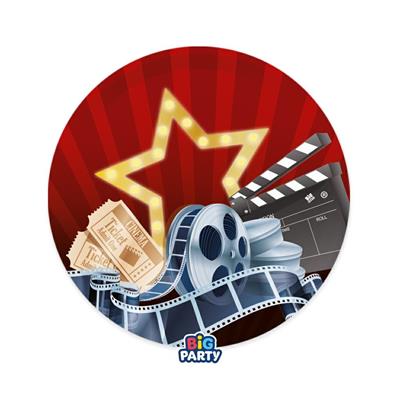 PIATTI CINEMA 18 CM 6 PZ