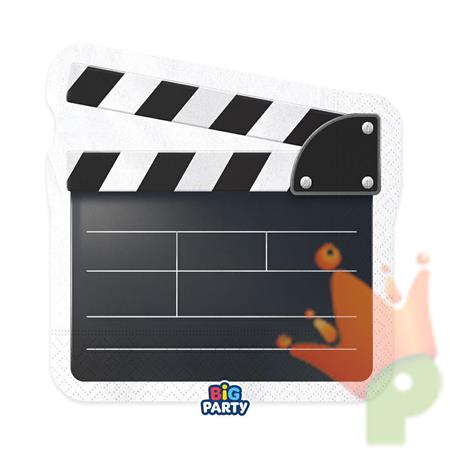 TOVAGLIOLI SAGOMA CIAK CINEMA 33X33 16 PZ