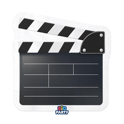 TOVAGLIOLI SAGOMA CIAK CINEMA 33X33 16 PZ