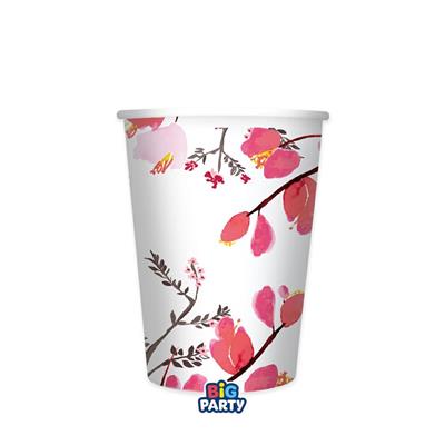 BICCHIERI DECO FIORI DI CILIEGIO 250 CC 6 PZ