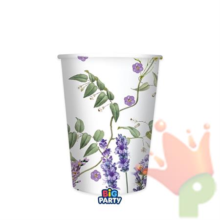 BICCHIERI FLOWERS GARDEN 250 CC 6 PZ