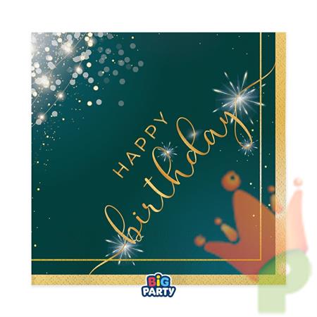 TOVAGLIOLI HAPPY BIRTHDAY GLAMOUR 33X33 16 PZ