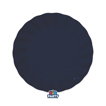 PIATTI IN CARTA WAVY BLUE NAVY 20 CM 6 PZ
