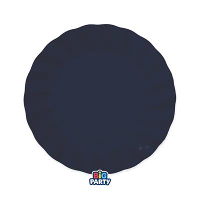 PIATTI IN CARTA WAVY BLUE NAVY 20 CM 6 PZ