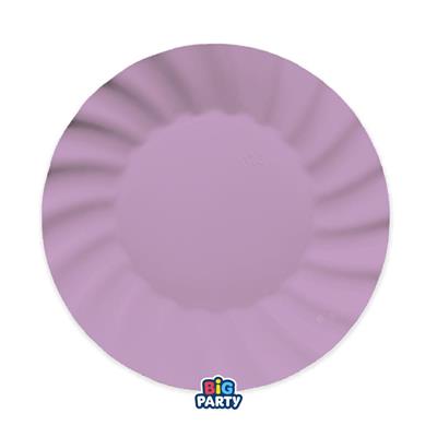PIATTI IN CARTA WAVY LILLA 25 CM 6 PZ