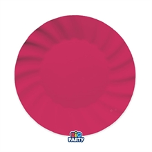 PIATTI IN CARTA WAVY CILIEGIA 25 CM 6 PZ