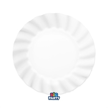 PIATTI IN CARTA WAVY BIANCO 20 CM 6 PZ