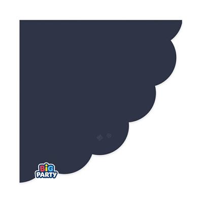 TOVAGLIOLI IN CARTA WAVY BLUE NAVY 33X33 16 PZ