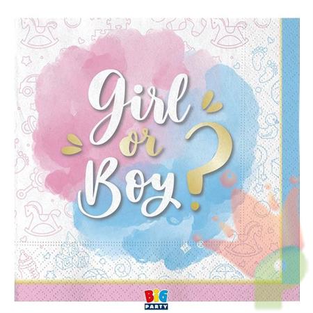 TOVAGLIOLI GENDER REVEAL 33X33 20 PZ