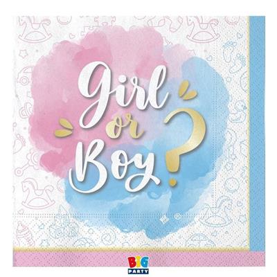 TOVAGLIOLI GENDER REVEAL 33X33 20 PZ
