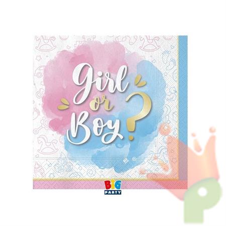 TOVAGLIOLI GENDER REVEAL 25X25 20 PZ