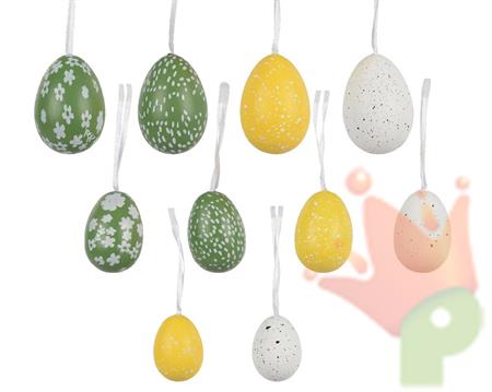 UOVA DA APPENDERE DECORATE MISURE ASSORTITE 12 PZ