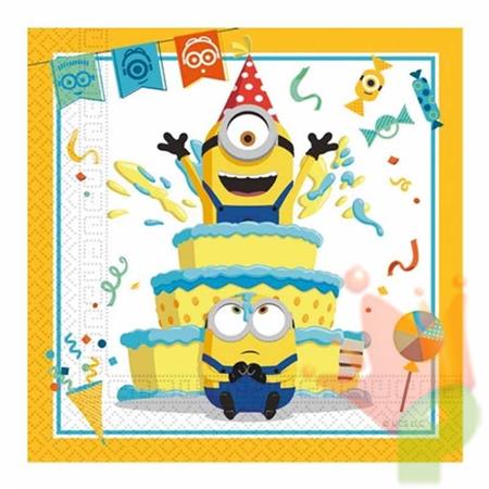 TOVAGLIOLI MINIONS RISE OF GRU 33X33 20 PZ