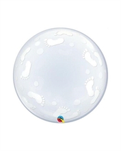 PALLONCINO DECO BUBBLE PIEDINI 61 CM