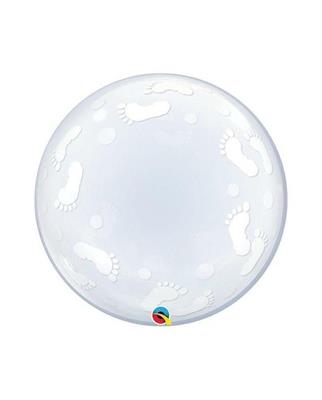 PALLONCINO DECO BUBBLE PIEDINI 61 CM