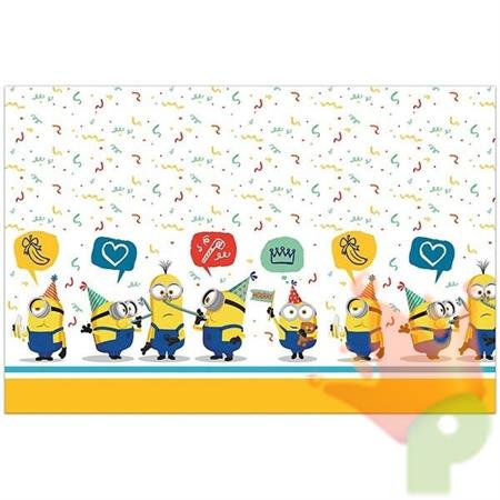 TOVAGLIA IN PLASTICA MINIONS RISE OF GRU 120X180 CM