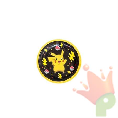 PIATTI POKEMON 18 CM 8 PZ