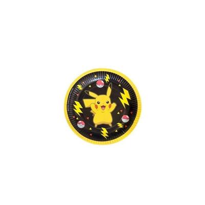 PIATTI POKEMON 18 CM 8 PZ