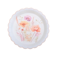 PIATTI DECORO PASQUA CONIGLIETTO 23 CM 10 PZ