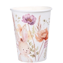 BICCHIERI DECORO PASQUA CONIGLIETTO 10 PZ 27 CL