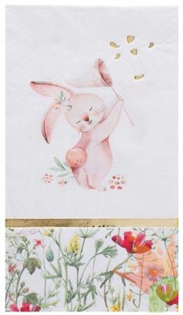 TOVAGLIOLI FLOREALI PASQUA 10 PZ 33X40 CM