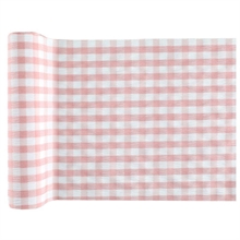 RUNNER DA TAVOLO VICHY ROSA 26CMX3MT