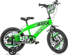 BICICLETTA 14 BMX VERDE