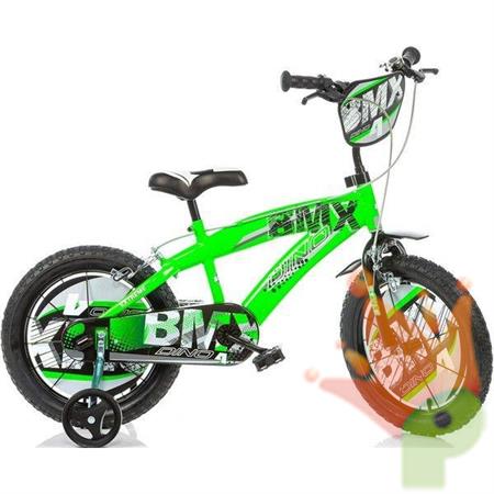 BICICLETTA 16 BMX VERDE