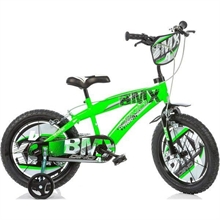 BICICLETTA 16 BMX VERDE