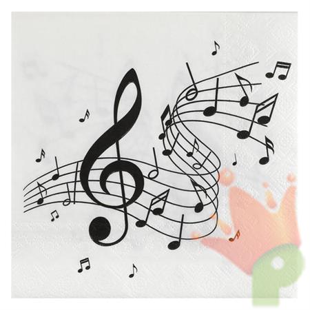 TOVAGLIOLI NOTE MUSICALI 33X33 20 PZ