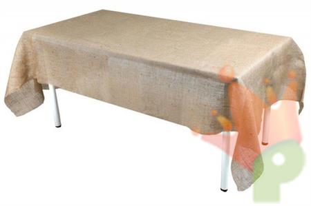 TOVAGLIA IN JUTA NATURALE 120X220 CM