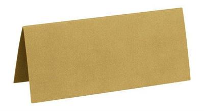 SEGNAPOSTO IN CARTA ORO 7X3 CM 10 PZ