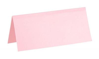 SEGNAPOSTO IN CARTA ROSA 7X3 CM 10 PZ