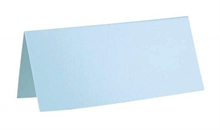 SEGNAPOSTO IN CARTA CELESTE 7X3 CM 10 PZ