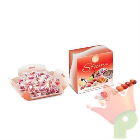 CONFETTI VASSOIO TENEREZZE SFUME' ROSSO 500 GR