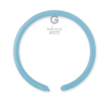 PALLONCINI MODELLABILI GEMAR AZZURRO BABY 072 2 100 PZ